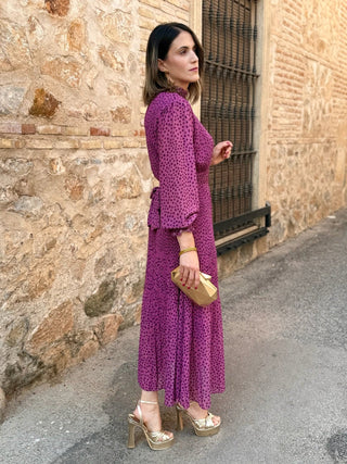 Vestido midi de gasa | Magnolia - Alalá Moda Mujer