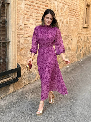 Vestido midi de gasa | Magnolia - Alalá Moda Mujer
