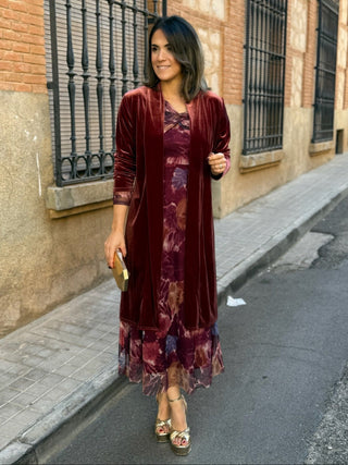 Vestido midi estampado | Anastasia - Alalá Moda Mujer