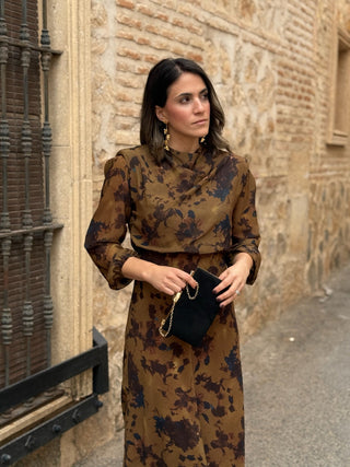 Vestido midi estampado | Sephora - Alalá Moda Mujer