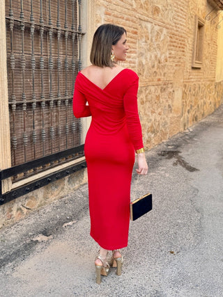 Vestido midi | Naisi - Alalá Moda Mujer