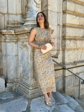 Vestido midi tul | Menorca - Alalá Moda Mujer