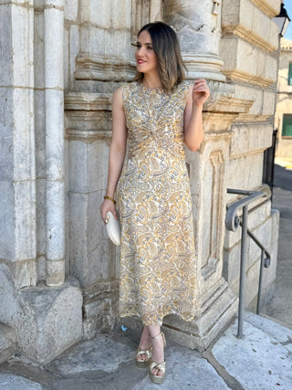 Vestido midi tul | Menorca - Alalá Moda Mujer