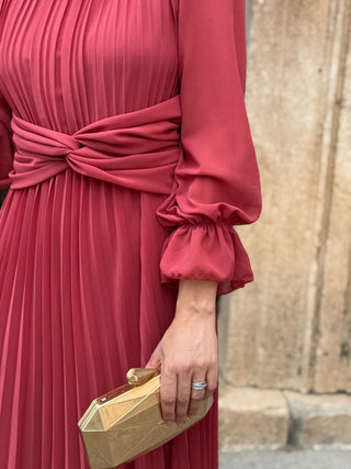Vestido plisado | Aurea - Alalá Moda Mujer