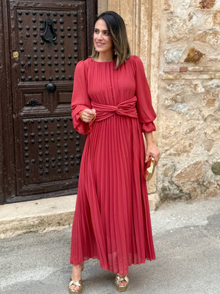 Vestido plisado | Aurea - Alalá Moda Mujer