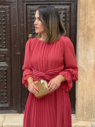 Vestido plisado | Aurea - Alalá Moda Mujer