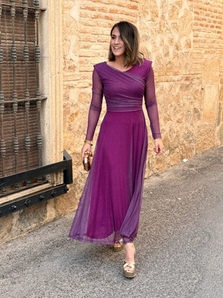 Vestido tul estampado | Amatista - Alalá Moda Mujer