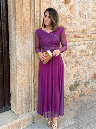 Vestido tul estampado | Amatista - Alalá Moda Mujer