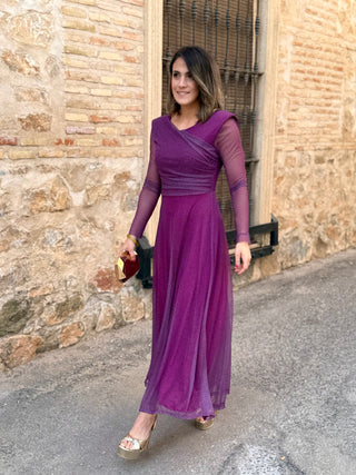 Vestido tul estampado | Amatista - Alalá Moda Mujer
