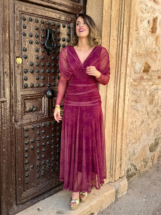 Vestido tul estampado | Cloe - Alalá Moda Mujer