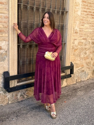 Vestido tul estampado | Cloe - Alalá Moda Mujer