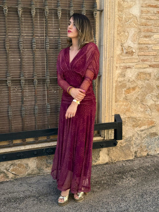 Vestido tul estampado | Cloe - Alalá Moda Mujer