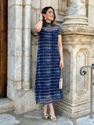 Vestido Tul estampado | Hally - Alalá Moda Mujer