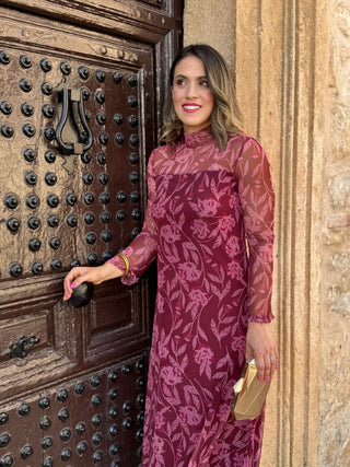Vestido Tul estampado | Lyra - Alalá Moda Mujer