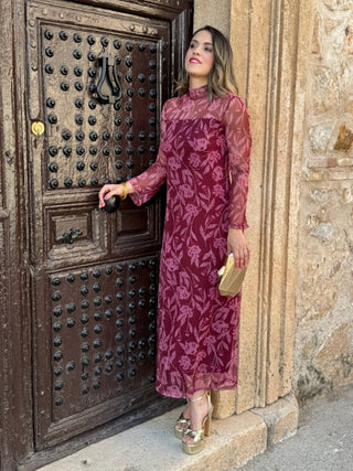 Vestido Tul estampado | Lyra - Alalá Moda Mujer