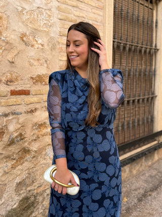 Vestido Tul Estampado | Munich - Alalá Moda Mujer