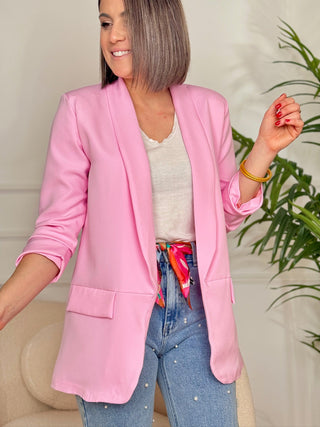 Blazer rosa palo | Ritual - Alalá Moda Mujer