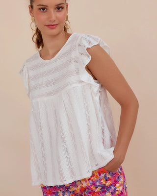 Blusa encaje | Maribel - Alalá Moda Mujer