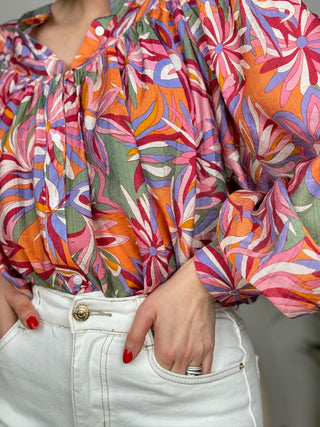 Blusa estampada | Addison - Alalá Moda Mujer