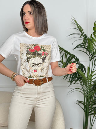 Camiseta manga corta | Frida - Alalá Moda Mujer