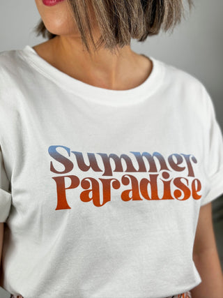 Camiseta Summer Paradise - Alalá Moda Mujer