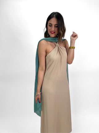 Chal gasa multi posición verde agua - Alalá Moda Mujer