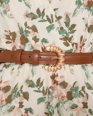 Cinturón hebilla dorada | Molly - Alalá Moda Mujer