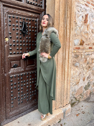 Conjunto caqui | Verona - Alalá Moda Mujer