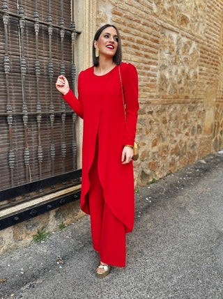 Conjunto rojo | Verona - Alalá Moda Mujer