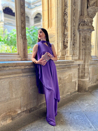 Mono gasa purpura | Violet - Alalá Moda Mujer