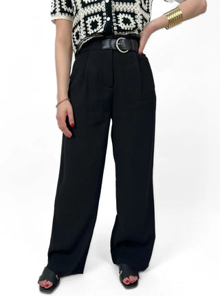 Pantalón pinzas fluido - Alalá Moda Mujer
