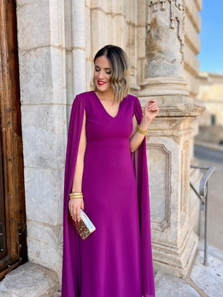 Vestido capa| Viena - Alalá Moda Mujer