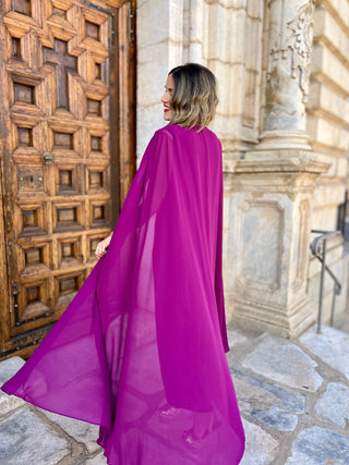 Vestido capa| Viena - Alalá Moda Mujer
