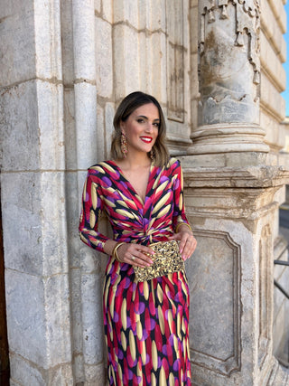 Vestido estampado| Estambul - Alalá Moda Mujer