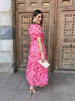 Vestido estampado | Flora - Alalá Moda Mujer