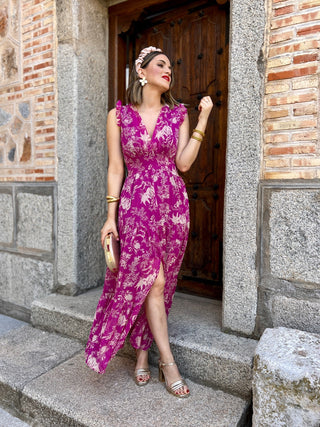 Vestido estampado | Mariana - Alalá Moda Mujer