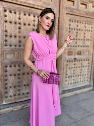 Vestido fluido rosa | Alice - Alalá Moda Mujer