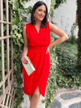 Vestido Jordania rojo - Alalá Moda Mujer