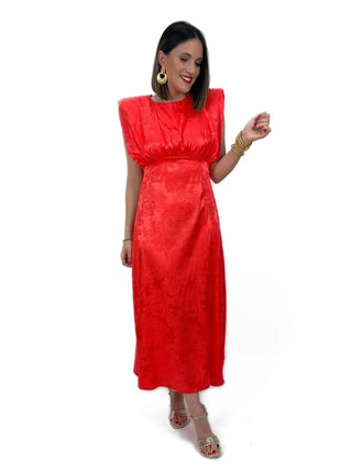 Vestido Roma coral - Alalá Moda Mujer